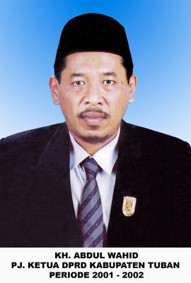 Ketua DPRD Periode 2001-2002 (KH. Abdul Wahid)